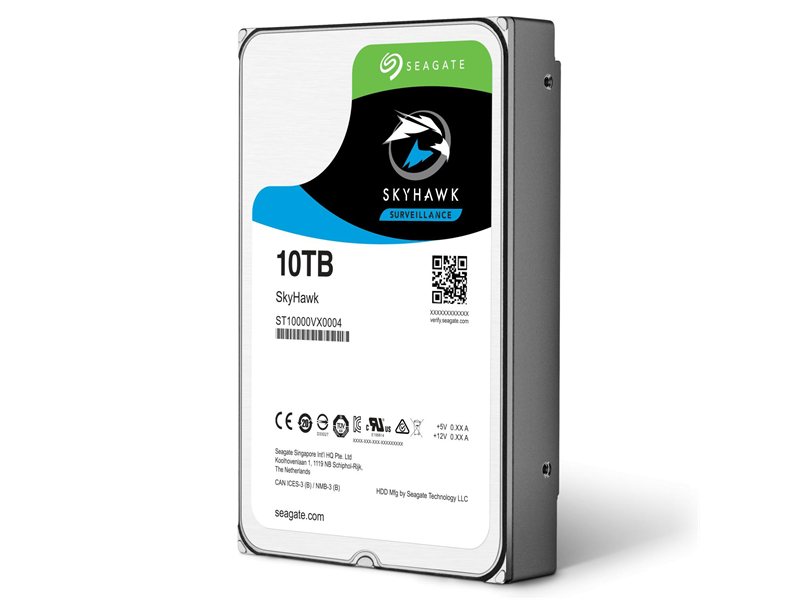 Жесткий диск/ RECERTIFIED HDD Seagate SATA3 10Tb 3.5"SkyHawk 7200 256Mb 1 year warranty (replacement ST10000VE001, ST10000VE0008) RECERTIFIED