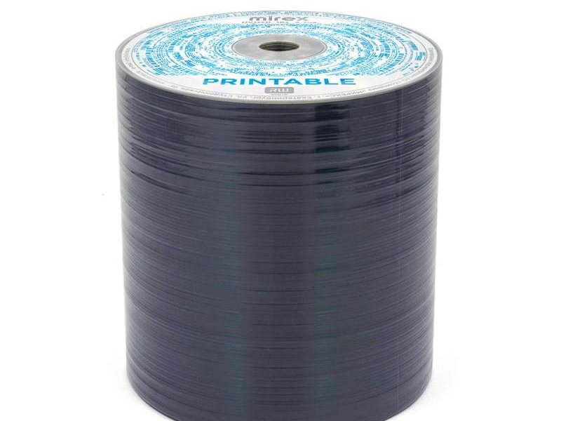 Диск DVD+R Mirex 4.7 Gb, 16x, Shrink (100), Ink Printable Full (100/500)