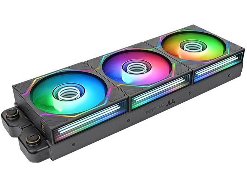 Вентилятор для корпуса Thermaltake Swafan 120 EX Infinity ARGB 120х120x25 черный 4-pin 32дБ (CL-F264-PL12SW-A) Ret