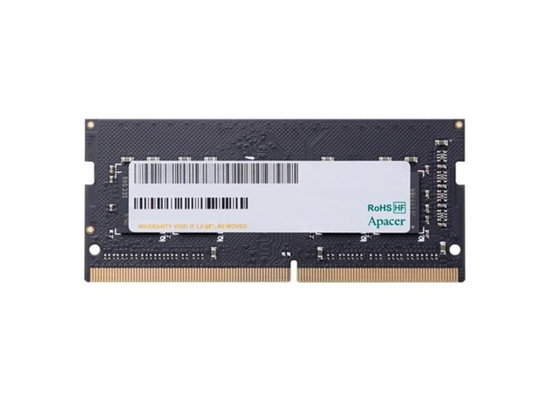 Оперативная память Apacer  DDR4   16GB  2666MHz SO-DIMM (PC4-21300) CL19 1.2V (Retail) 2048*8  3 years (AS16GGB26CRBBGH)