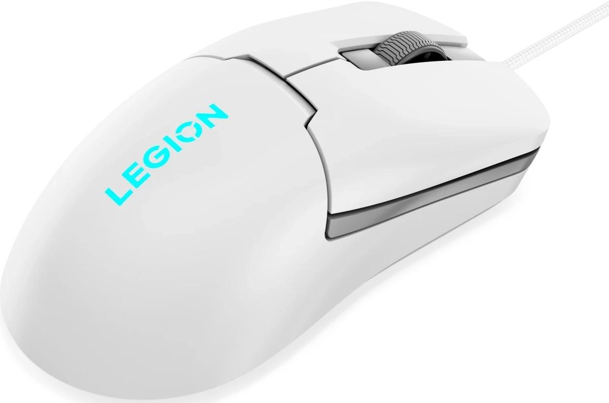Мышь Lenovo Legion M300s RGB Gaming белый оптическая 8000dpi USB 5but (GY51H47351)