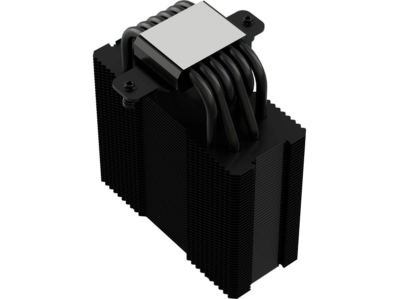 Устройство охлаждения(кулер) Thermalright Burst Assassin Vision 120 Soc-AM5/AM4/1200/1700/1851 черный 4-pin 25.6dB Al+Cu LCD Ret (BA120-VISION-BL)