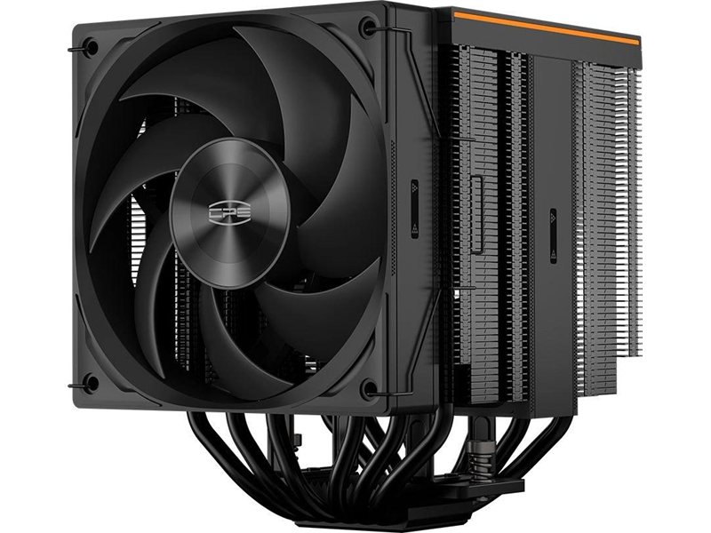 Устройство охлаждения(кулер) PcCooler RZ620Pro TC нет подсветки Soc-AM5/AM4/1151/1200/2066/1700 черный 4-pin 28-32dB Al+Cu 265W Ret (RZ620PROTC-BKNWYX-GL)