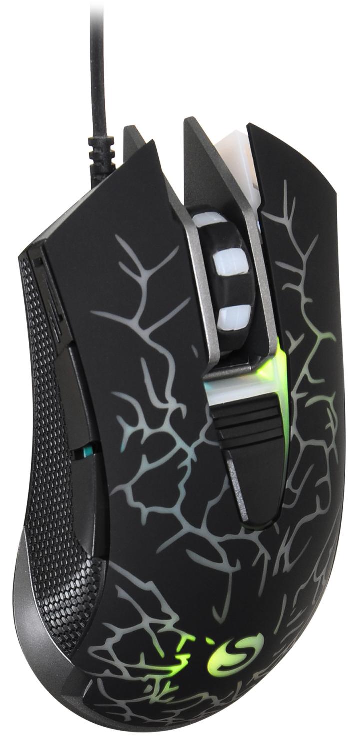 Мышь SunWind SW-M705G черный оптическая 3600dpi USB для ноутбука 6but (1422391)