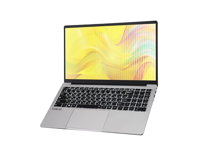Ноутбук OSIO FocusLine F150i-027 Intel Core i5-1235U/16Gb (soldered D4)/SSD512Gb/UMA/15.6"/IPS/FHD/1920x1080/60Hz/Win11Pro/Gray/1.7kg