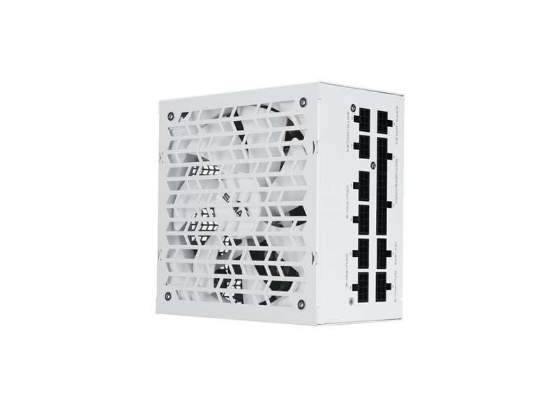 Блоки питания/ Power Supply SAMA G750 White (HAT-750yzB1G), 750W 80+ Gold (ATX, 3.1, PCIe 5.0, Full modular, 1x24(20+4)pin mesh 550mm, 2xCPU 8(4+4)pin 600mm+150mm, 2xPCIe*2 8(6+2)pin 550+150mm, 1x12VHPWR PCIe 5.1 12+4pin 600W 600mm, 3xSATA*3 450+150+150mm