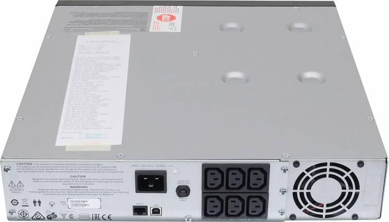 Источник бесперебойного питания APC Smart-UPS C SMC2000I-2U 1300Вт 2000ВА черный
