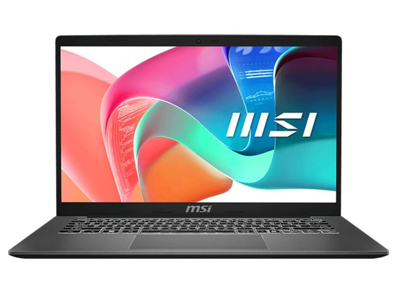 Ноутбук MSI Modern 14 F1MG Core 5 120U 14" FHD (1920*1080),IPS, DDR4 16GB (8GB*2),512GB SSD Intel Graphics,backlight,46.8Wh,1.5kg,1y,Dos,Platinum Gray
