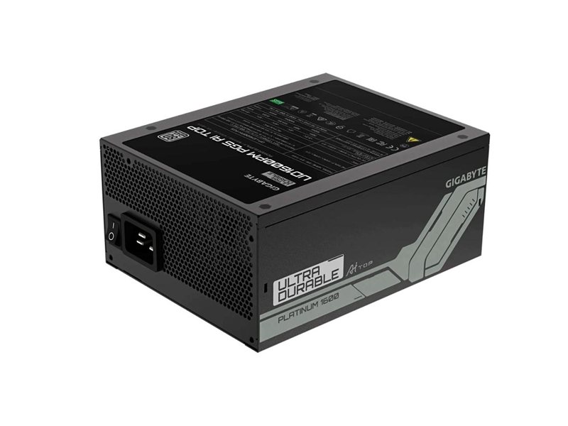 Блок питания Gigabyte UD1600PM PG5 AI TOP 1600W, 80Plus, Platinum, Полностью модульный, PCIe Gen 5.0, ATX 3.1 compatible