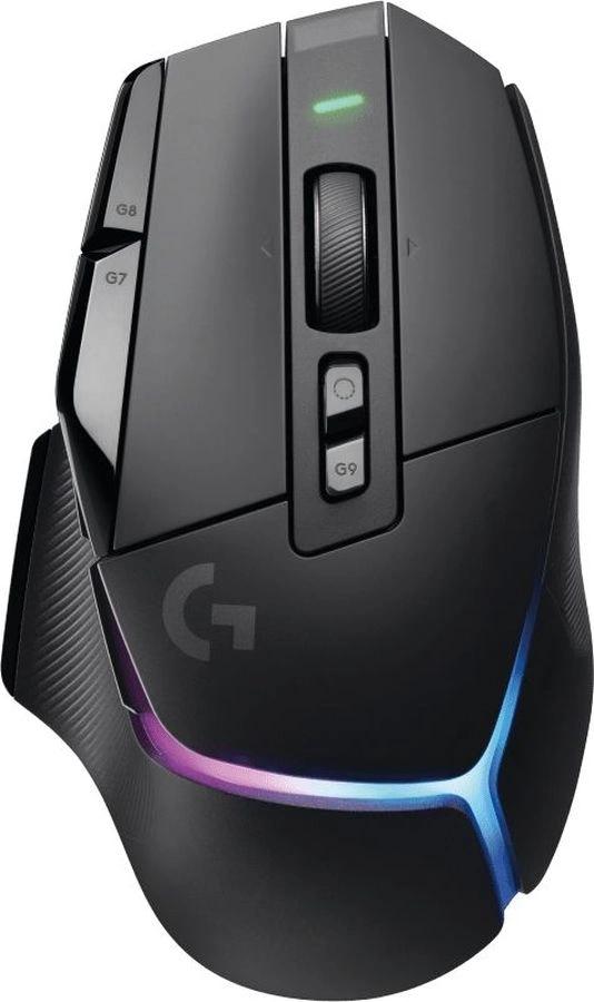 Мышь Logitech G502 X Plus черный оптическая 25600dpi беспров. USB 13but (910-006164)