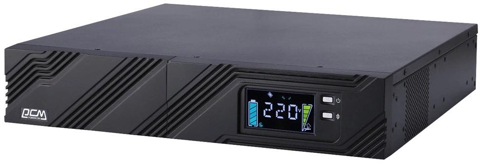 Источник бесперебойного питания Powercom Smart King Pro+ SPR-2000 LCD 1600Вт 2000ВА черный