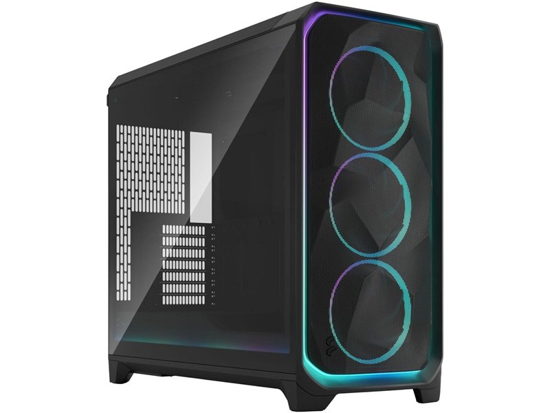 Корпус ПК без блока питания/ Case Fractal Design Meshify 3 XL Solid, Full-Tower, 3x140mm, 2xUSB-A 3.2 + 1xUSB 3.2 Type-C, SSI-EEB, SSI-CEB, ATX, mATX, mITX Black