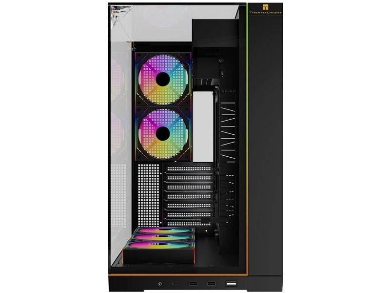 Thermalright Корпус TR-A70 FAN5-M / Black / TG / 5 x120mm ARGB PWM Fans / USB TYPE-C / ATX / TRA70F5MB