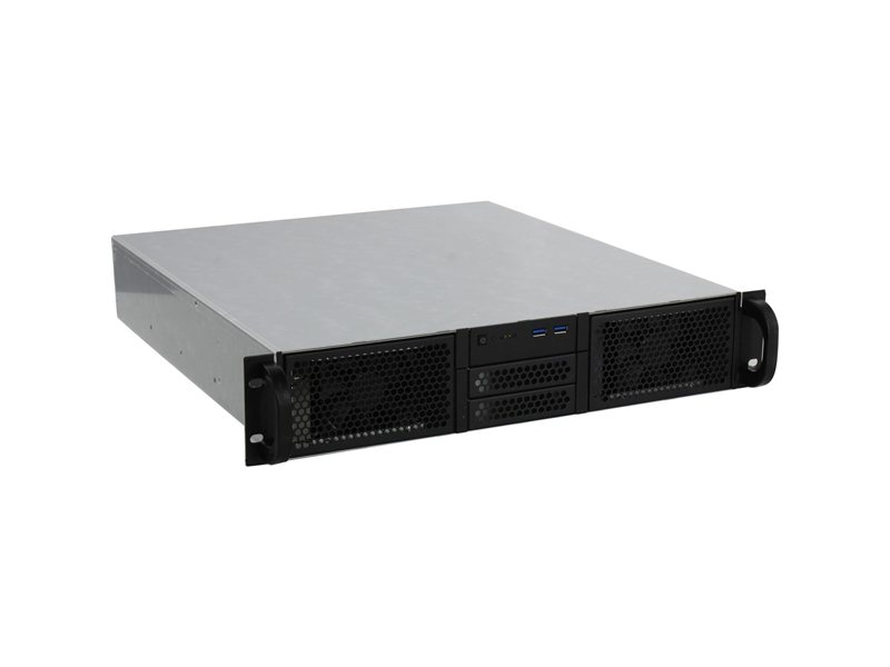 Procase RE204-D0H8-A-45 Корпус 2U server case,0x5.25+8HDD,черный,без блока питания(2U,2U-redundant),глубина 450мм,ATX 12"x9.6"
