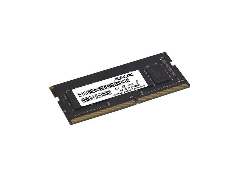 Модуль памяти Afox 16GB DDR4 3200Mhz SO-DIMM Single Channel Package (1x16GB) PC4-25600, 260- Pin, Non-ECC, Un-Buffered, CL 22-22-22-52, 1.2V