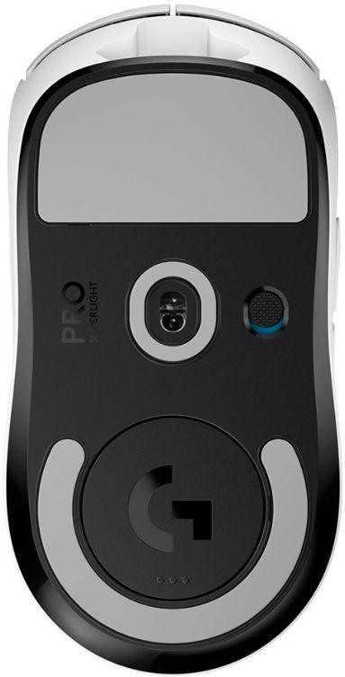 Мышь Logitech G Pro X Superlight белый оптическая 25600dpi беспров. USB 4but (910-005946)