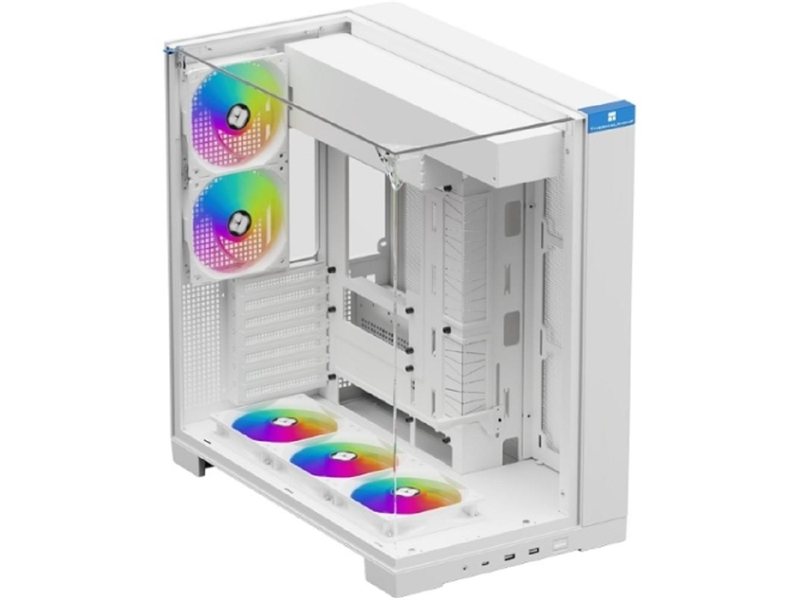 Thermalright Корпус TR-A70 White FAN5-C / TG / 5 x120mm ARGB PWM Fans / USB TYPE-C / ATX / TRA70F5CW