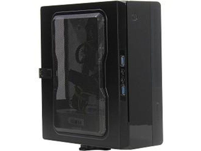 EQ101BK PM-200ATX  U3.0*2AXXX  Slim Case  (PSU Powerman) [6117414]