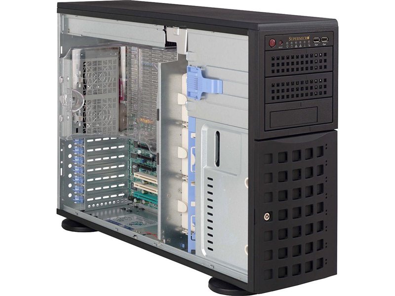 Корпус SuperMicro CSE-745TQ-920B Black SC745TQ 4U Tower w/ PWS 920W