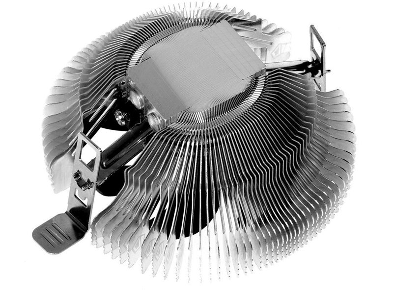 Устройство охлаждения(кулер) ID-Cooling DK-01S Soc-AM5/AM4/1200/1700/1851 черный 3-pin 24dB Al 65W 144gr Ret