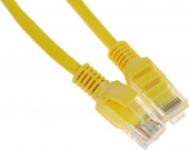 Патч-корд Cablexpert PP12-0.25M/Y 1000Гбит/с UTP 4 пары cat.5E CCA molded 0.25м желтый RJ-45 (m)-RJ-45 (m)