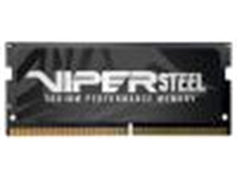 Память DDR4 16GB 2400MHz Patriot PVS416G240C5S Viper Steel RTL PC4-19200 CL15 SO-DIMM 260-pin 1.2В Ret