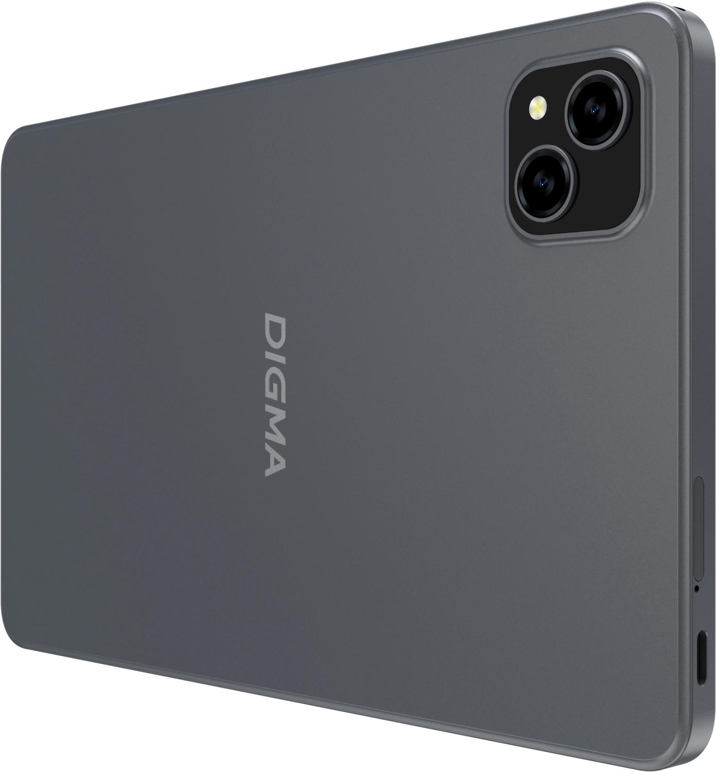 Планшет Digma G8 SC9863A (1.6) 8C RAM3Gb ROM32Gb 8" IPS 800x1280 4G Android 15 Go темно-серый 5Mpix 2Mpix BT WiFi microSD 128Gb 4000mAh 191hrs