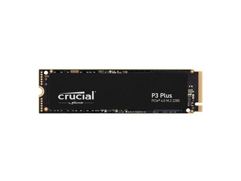 Твердотельный накопитель SSD Crucial P3 Plus CT4000P3PSSD8 4TB PCIe M.2 2280