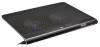 Подставка для ноутбука Buro BU-LCP170-B214 17"398x300x29мм 2xUSB 2x 140ммFAN 926г металлическая сетка/пластик черный