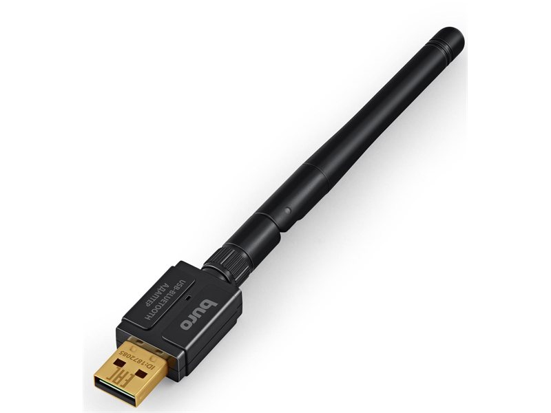 Адаптер USB Buro BU-BT532 BT5.3+EDR class 1 100м черный