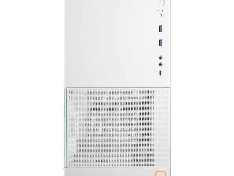 Корпус ПК без блока питания/ Case Geometric Future Model 4 King Arthur, Midi-Tower, TG, no fans, 2xUSB-A 3.0, 1xUSB 3.2 Type-C, E-ATX, ATX, mATX, mITX White