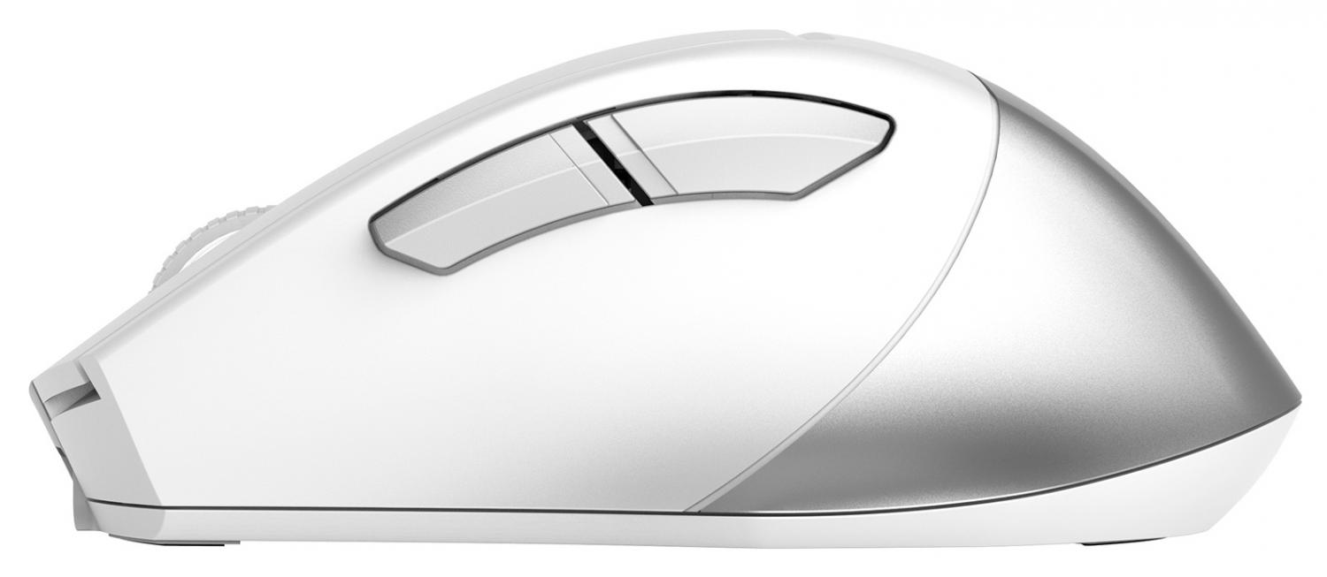 Мышь A4Tech Fstyler FB35C белый оптическая 2000dpi беспров. BT/Radio USB 6but (FB35C ICY WHITE)