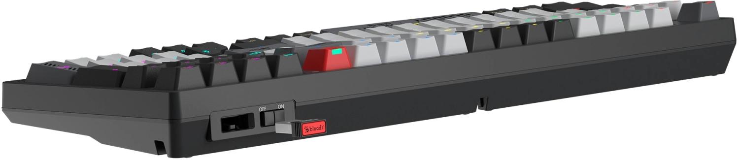 Клавиатура A4Tech WS98 механическая черный/серый USB беспроводная BT/Radio for gamer LED