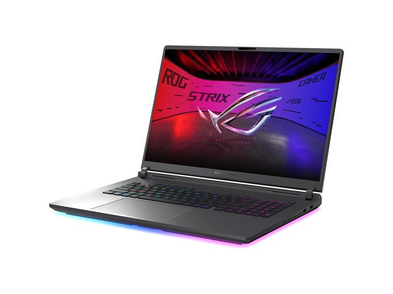 Ноутбук/ ASUS ROG Strix G18 G815LR-S9085 18"(2560x1600 IPS (матовый, 240Hz))/Intel Core Ultra 9 275HX(2.7Ghz)/32768Mb/1024PCISSDGb/noDVD/Ext:NVIDIA GeForce RTX 5070 Ti(12288Mb)/Cam/BT/WiFi/90WHr/war 1y/3.2kg/Eclipse Gray/noOS