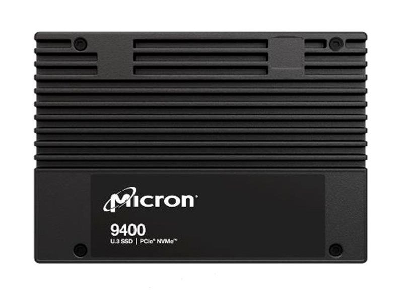 Твердотельный накопитель Micron 9400 PRO 30720GB NVMe U.3 (15mm) PCIe NVMe Gen4 1x4 (v1.4) R7000/W7000MB/s 3D TLC MTBF 2М 1.5M/300K IOPS SSD Enterprise Solid State Drive, 1 year, OEM