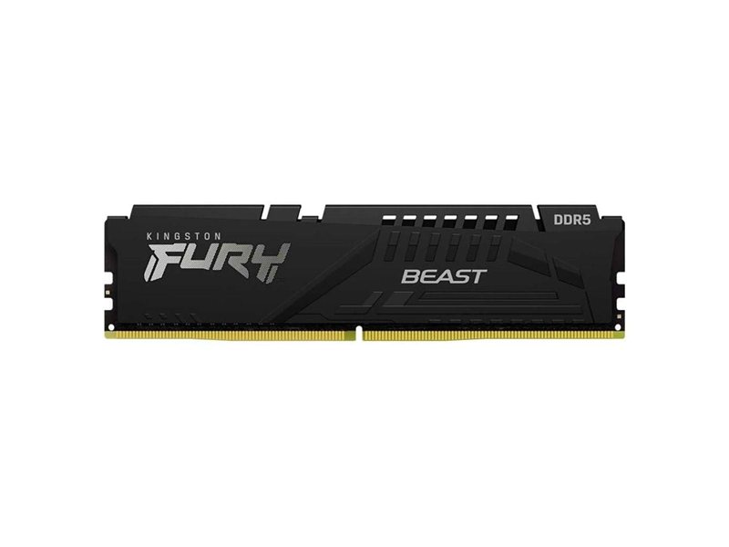 Модуль памяти Kingston 32GB DDR5 5600 FURY Beast Black EXPO Non-ECC Unbuffered DIMM 2RX8 36-38-38 1.25V 288-pin 16Gbit