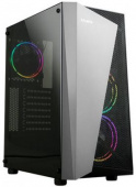Корпус Zalman S4 Plus черный ATX 7x120mm 2xUSB2.0 1xUSB3.0 audio bott PSU [S4 PLUS BLACK]