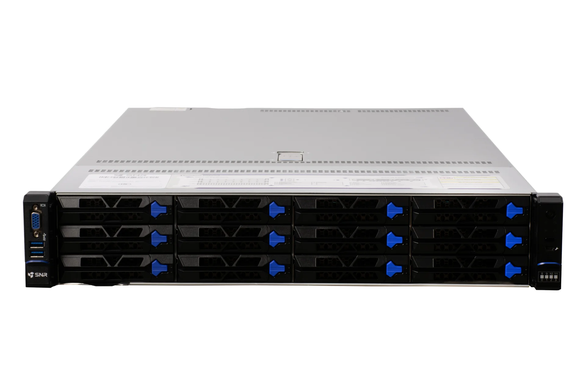 Серверная платформа SNR-SR2412LS-NV, 2U, Scalable Gen4,5, DDR5, 12xHDD, резервируемый БП