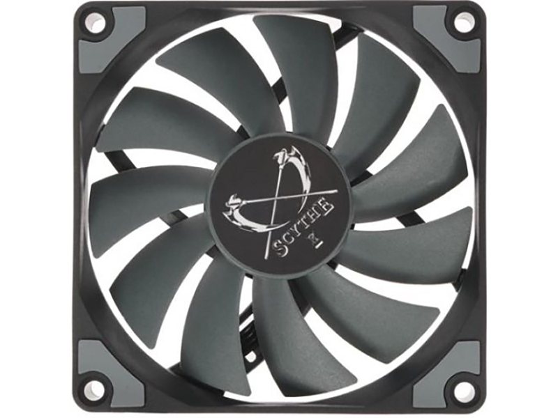 Кулер для корпуса/ Case Cooler Scythe Kaze Flex 92 Slim (92x92x16mm, 4-pin PWM, 41.3CFM, 23.2dBA, 2500RPM, Black)