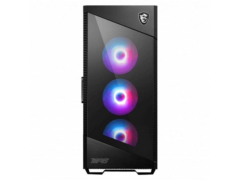 Корпус MSI MPG VELOX 100R 2xUSB 3.0, 1xType C, 4x120mm ARGB Fan, ARGB Control Board, Tempered Glass Window, Glass Front Panel, Brown Box (829315)