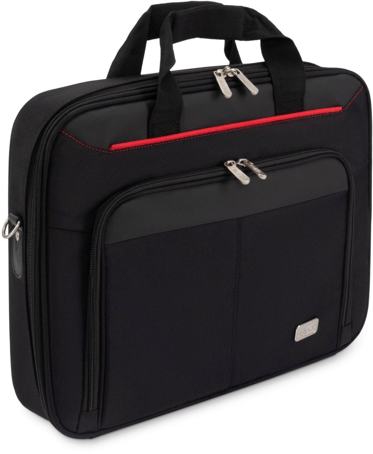 Сумка для ноутбука 15.6" PC Pet PCP-A9015BK черный/красный нейлон
