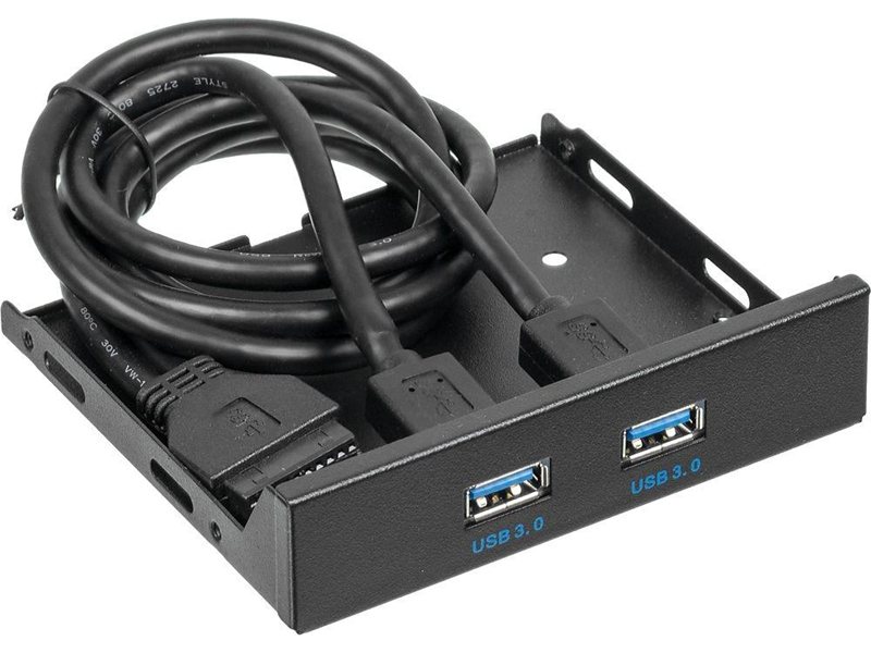 Адаптер USB 2xUSB3.1 Type-C Ret