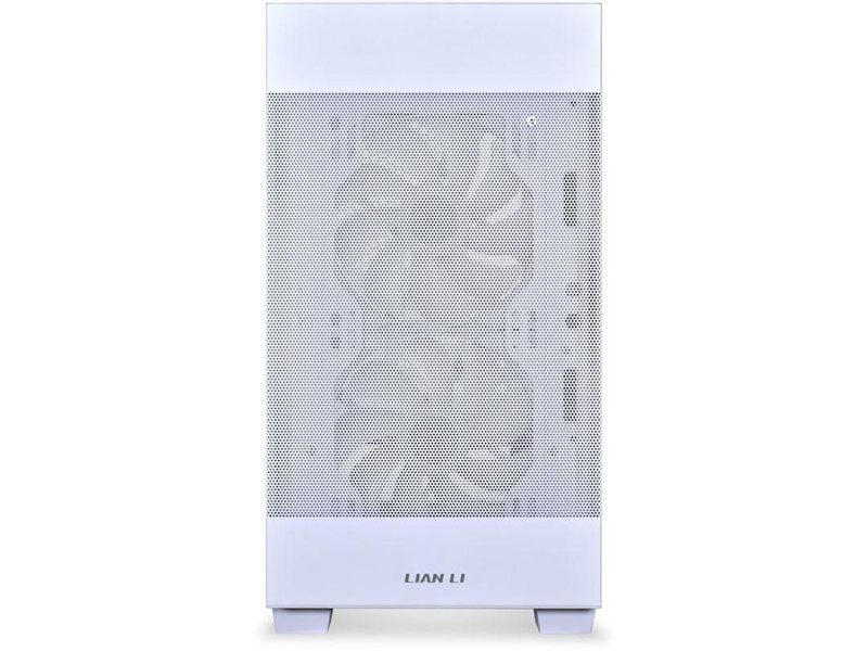 Корпус Lian-Li Lancool 205M Mesh белый без БП mATX 3x120mm 2x140mm 2xUSB3.0 audio bott PSU