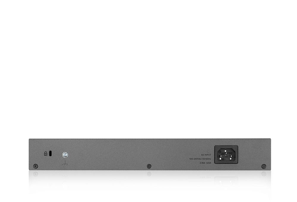 Коммутатор Zyxel GS1350-18HP-EU0101F (L2) 16x1Гбит/с 2xКомбо(1000BASE-T/SFP) 16PoE+ 250W управляемый