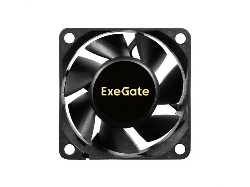 Exegate EX297037RUS Вентилятор 12В DC ExeGate ExtraPower EP06025B3P (60x60x25 мм, 2-Ball (двойной шарикоподшипник), 3pin, 4500RPM, 31dBA)  OEM