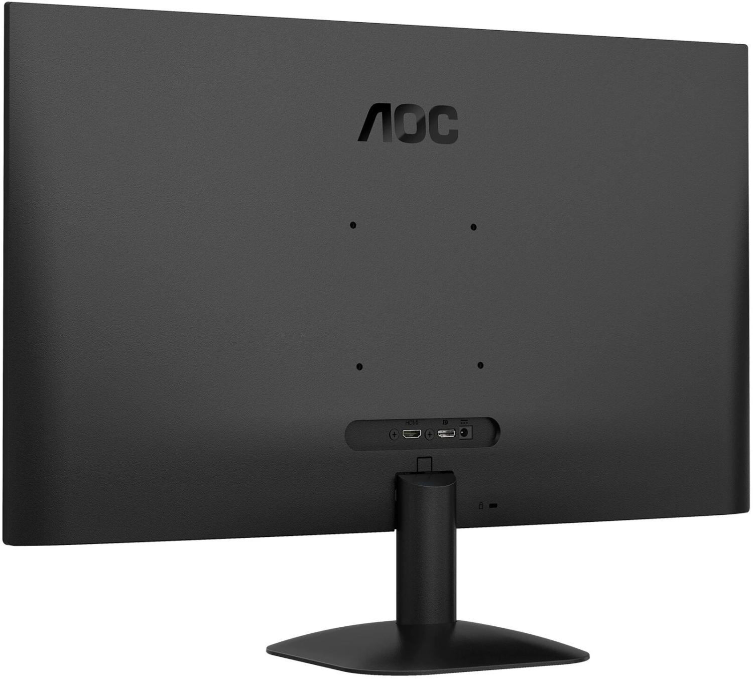 Монитор AOC 23.8" Value Line Q24B35 черный IPS LED 4ms 16:9 HDMI матовая 250cd 178гр/178гр 2560x1440 120Hz DP Quad HD 2K (1440p) 2.54кг