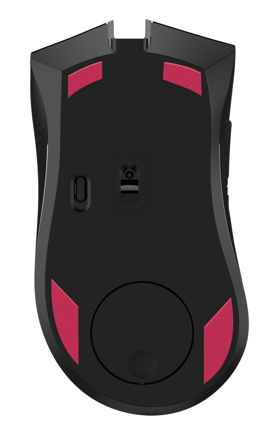 Мышь A4Tech Bloody R90 Plus черный оптическая 5000dpi беспров. USB 7but