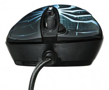 Мышь A4Tech Oscar Editor XL-747H рисунок/голубой лазерная 3600dpi USB 6but (XL-747H (BLUE SPIDER))
