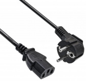 Кабель Buro BU-PCAB-3M-16A IEC C13 Евровилка 3м [BU-PCAB-3M-16A]