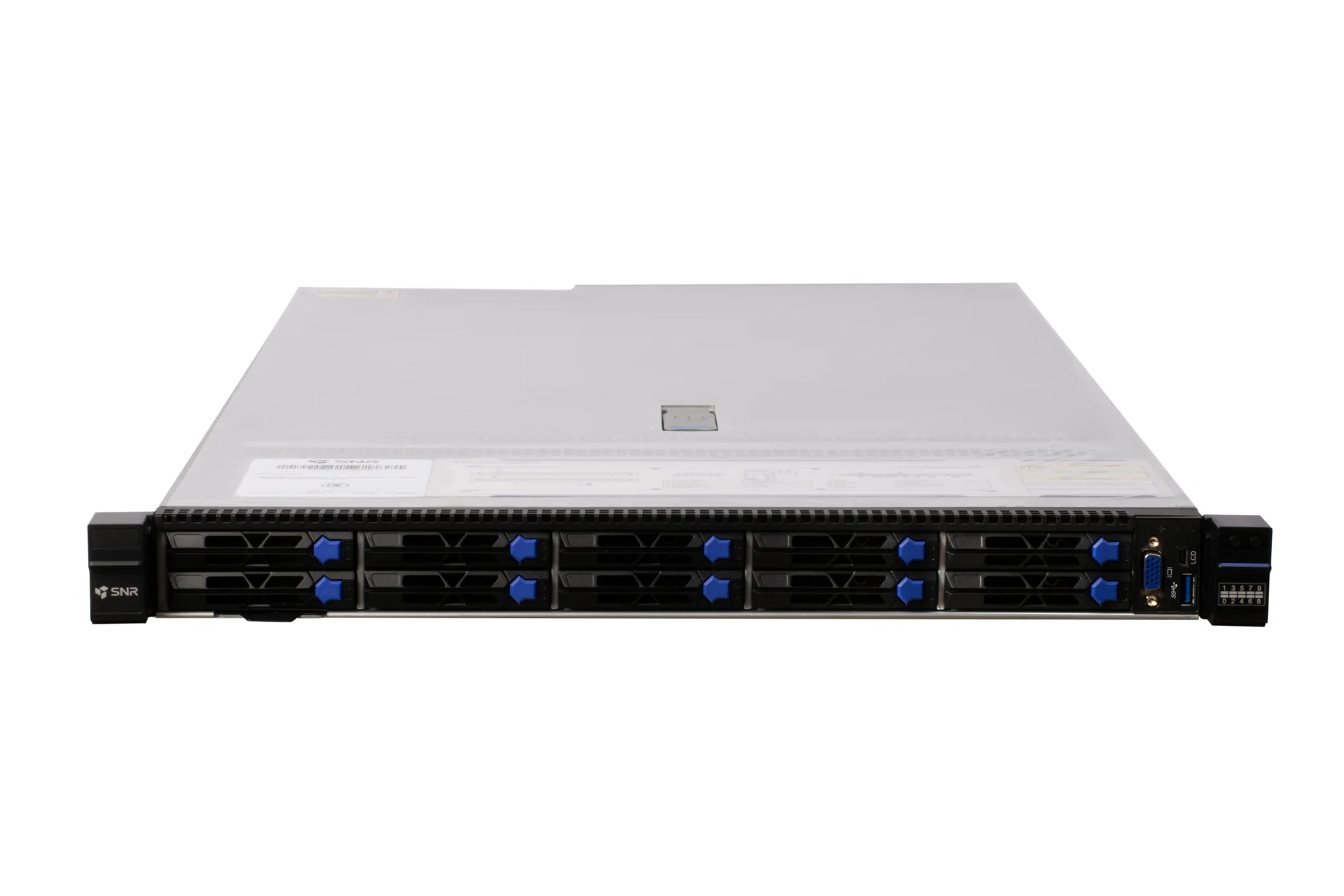 Серверная платформа SNR-SR1310LS-NV, 1U, Scalable Gen3, DDR4, 10xHDD, резервируемый БП